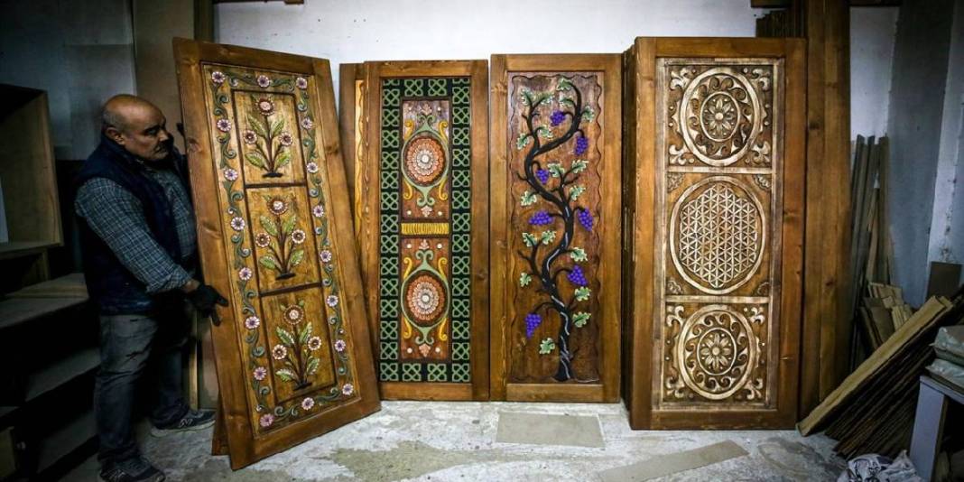 Evinde öğrendiği işi atölyeye taşıdı! Ahşaptan doğan sanat: Yurt dışına bile satış yapıyor 7